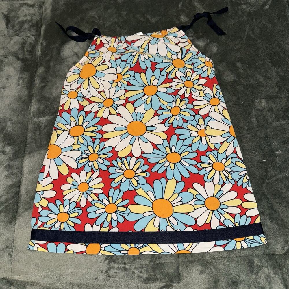 Hanna Andersson Daisy Print Pillowcase Dress Girls 110cm (US 5) 100% Cotton